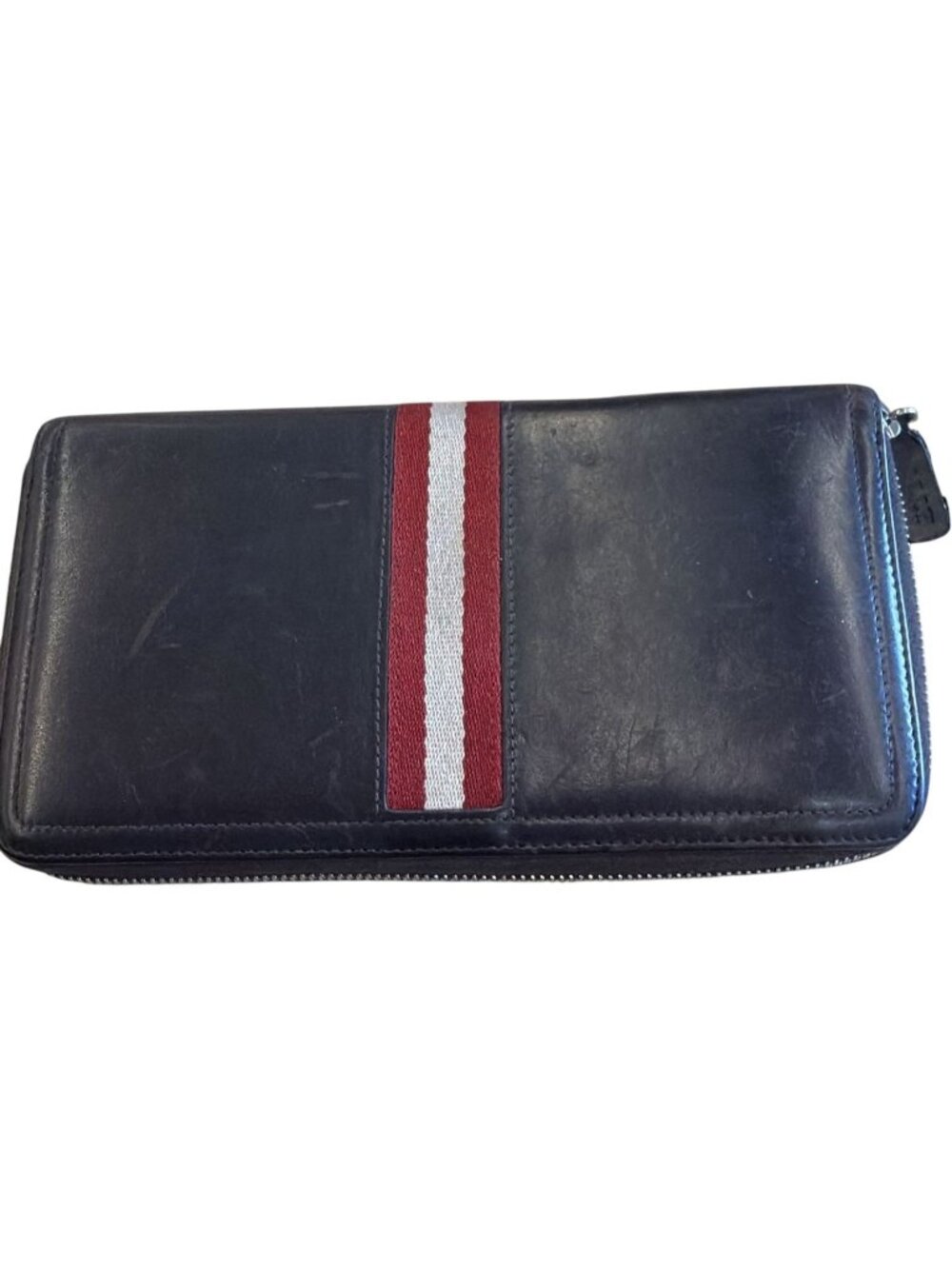 745139CR C1 Bally Wallet Long Black Leather